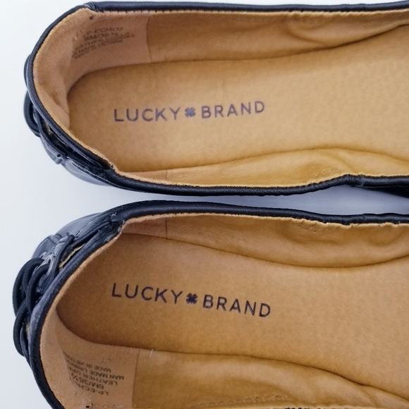 Lucky Brand Black Echo Ballet Flat, size 6 - Picture 6 of 12